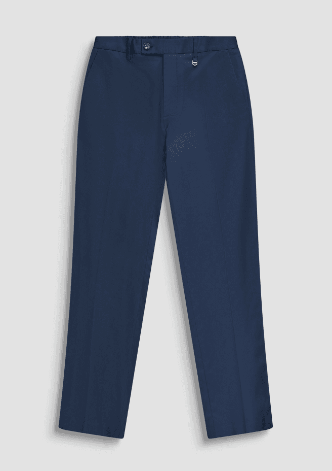 regular fit men's trousers light blue