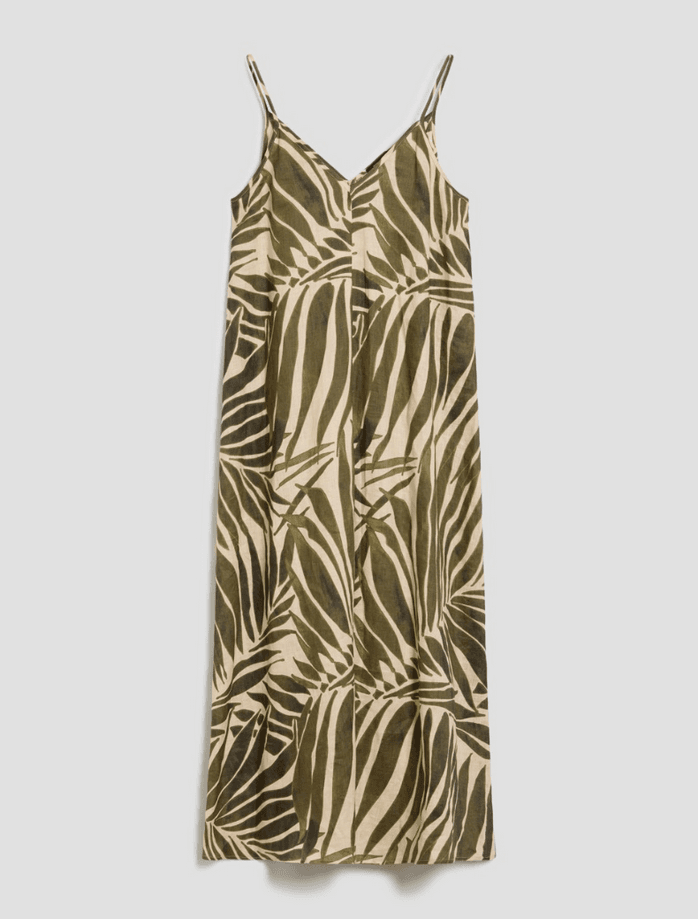 dress in linen woman rope