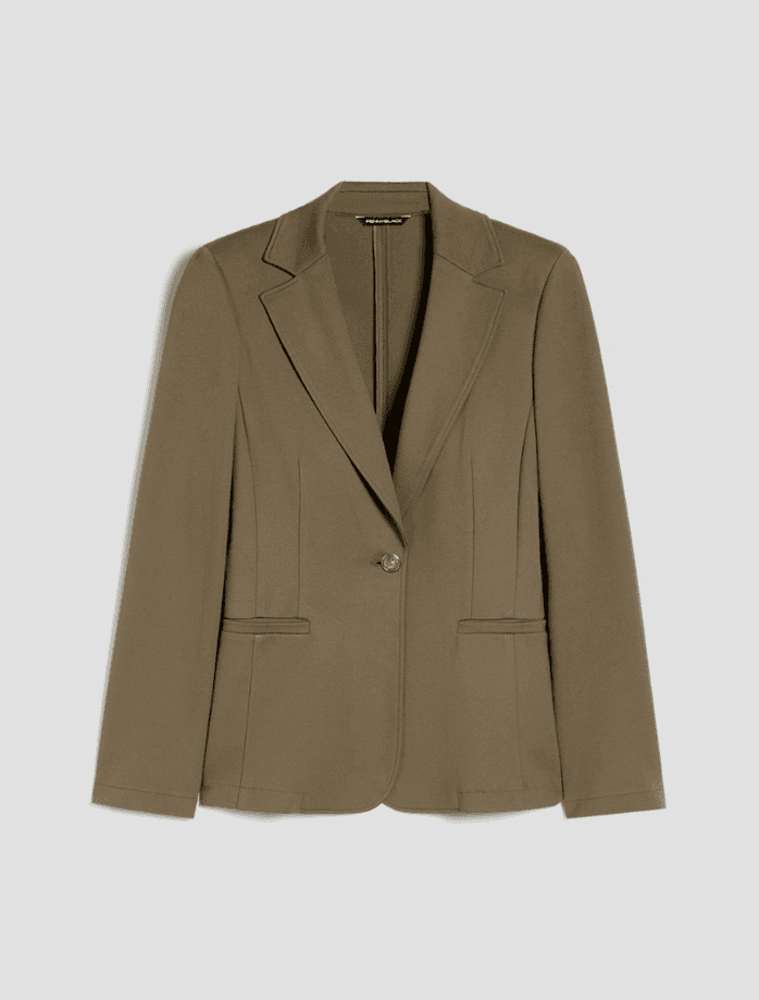 slim fit jacket woman kaki