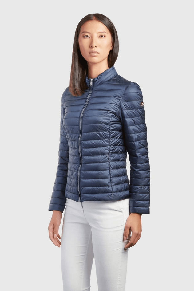 jacket woman blue night