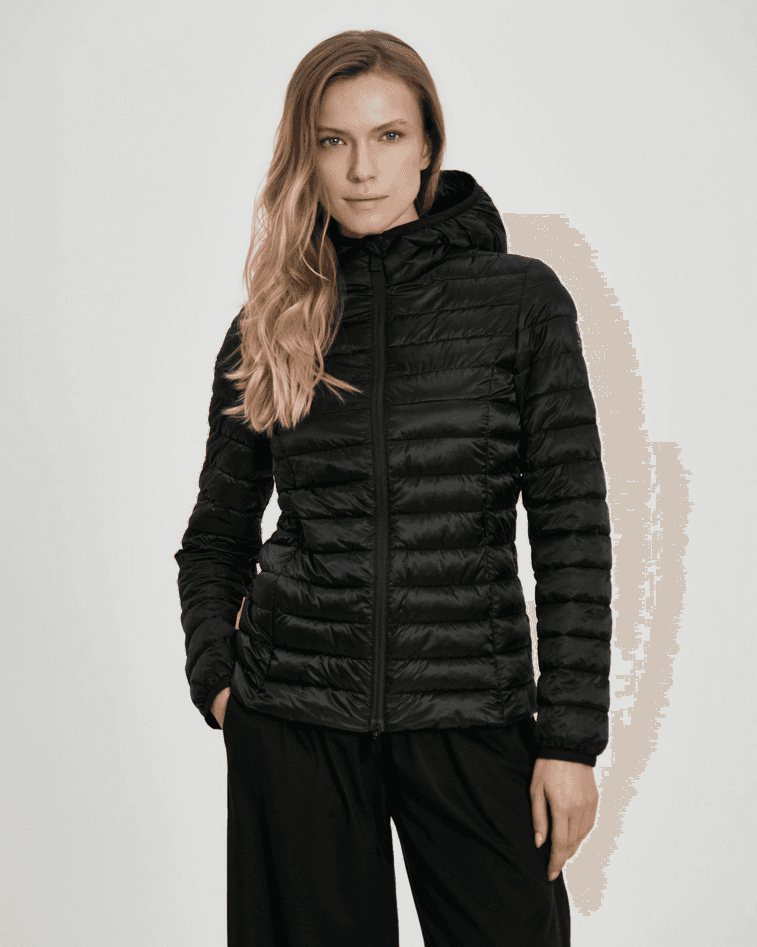 black woman jacket