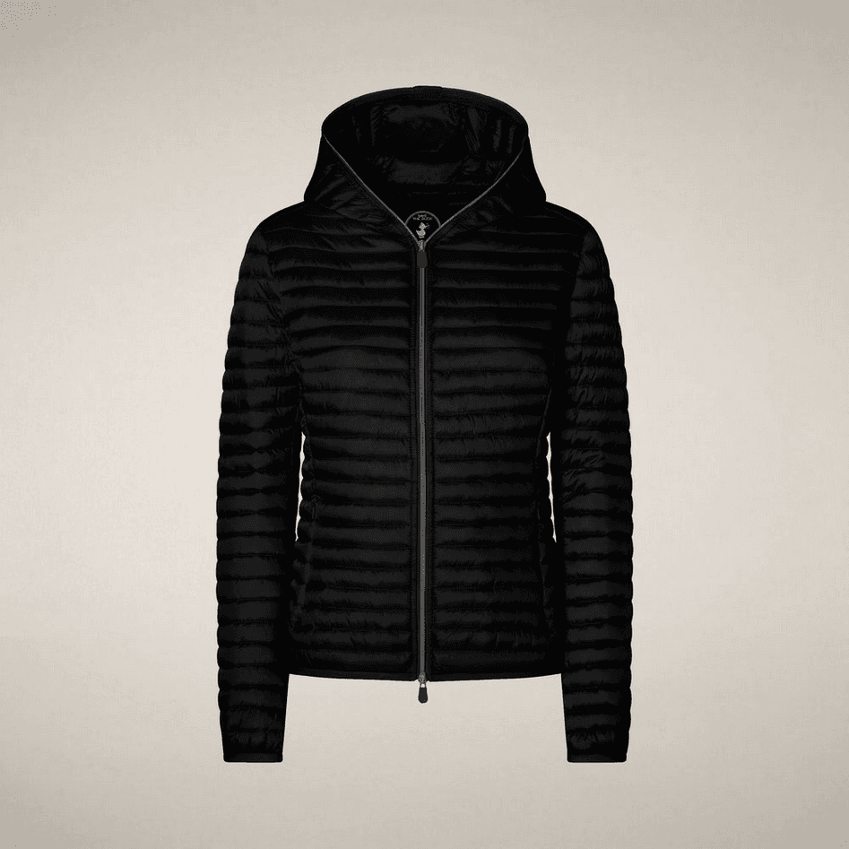 Down jacket woman black