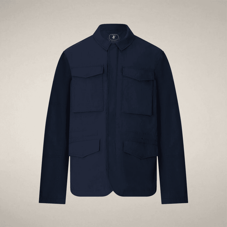 jacket man navy blue