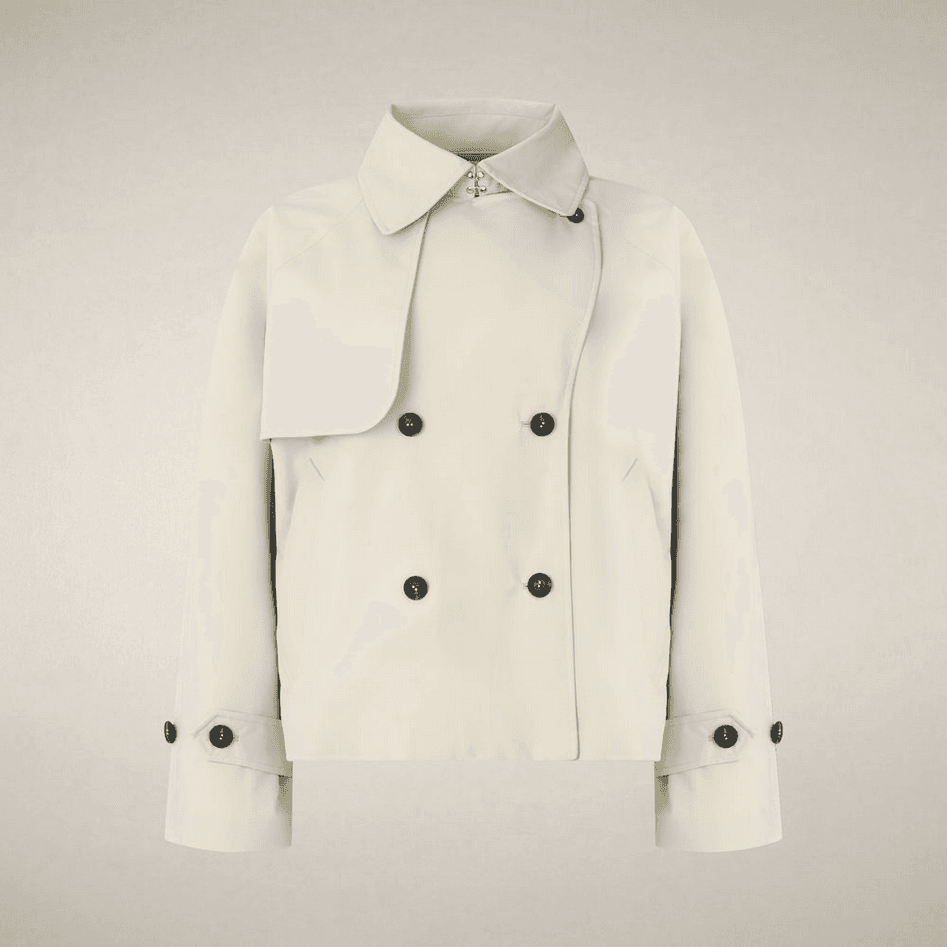 jacket waterproof woman beige