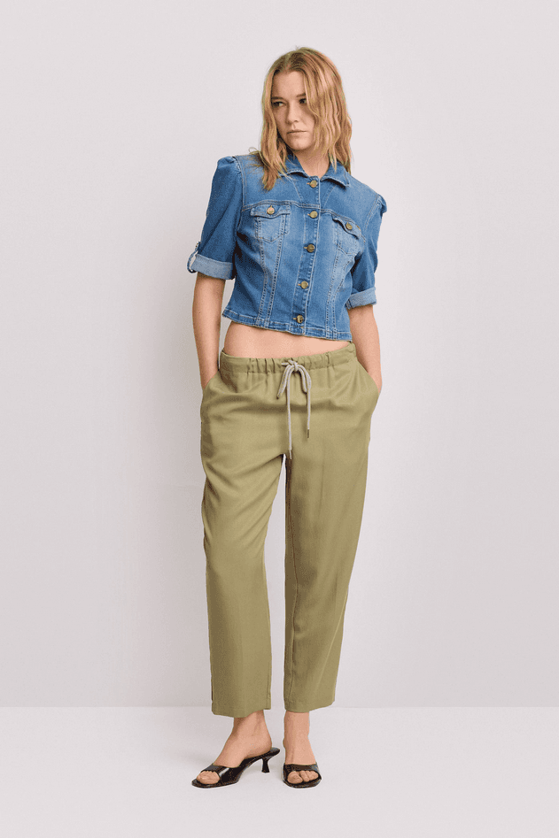 denim jacket blue woman