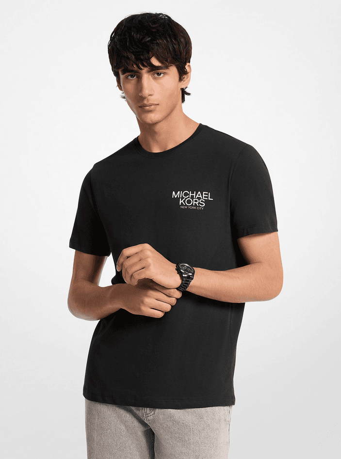 t-shirt with black man print
