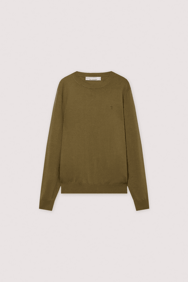 shirt man dark green