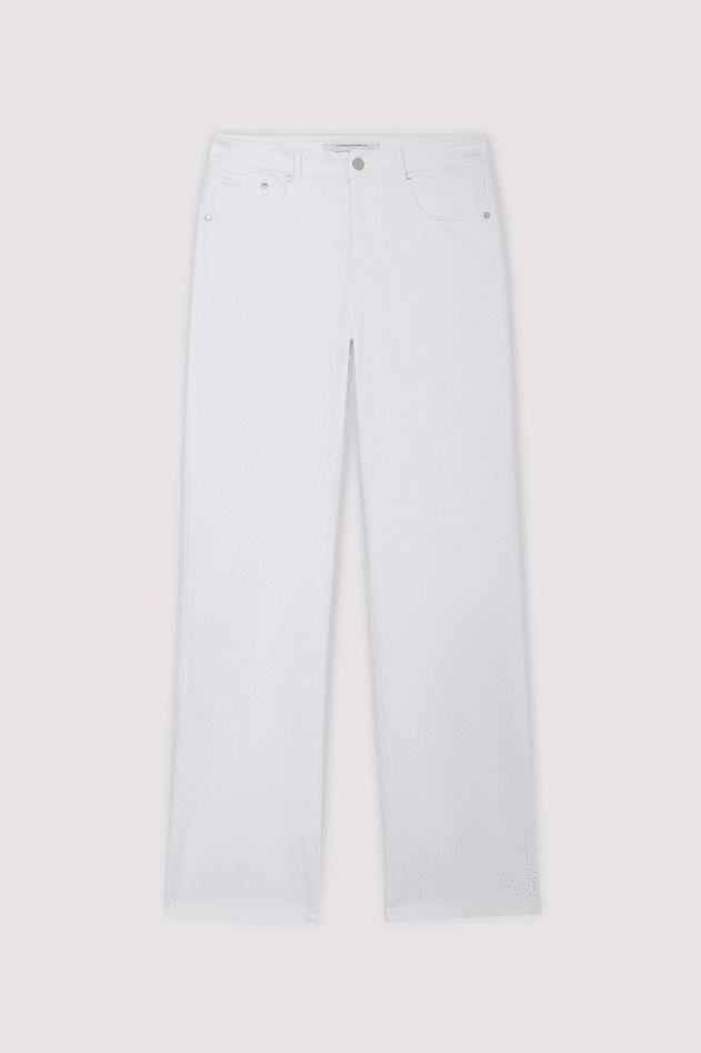 jeans woman white