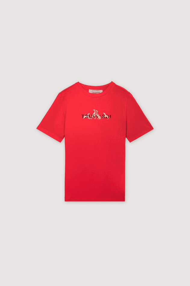 t-shirt woman red
