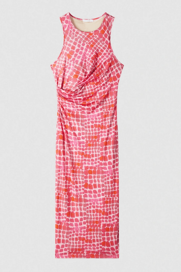 red women's dress