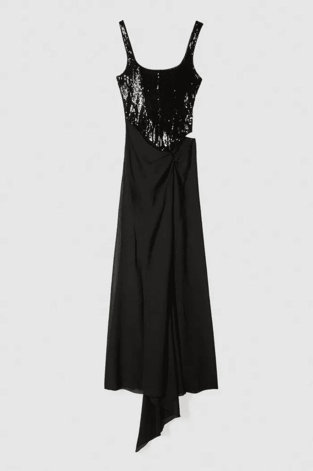long dress black woman