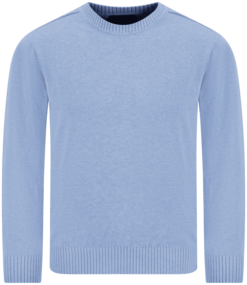 men's knitted collar