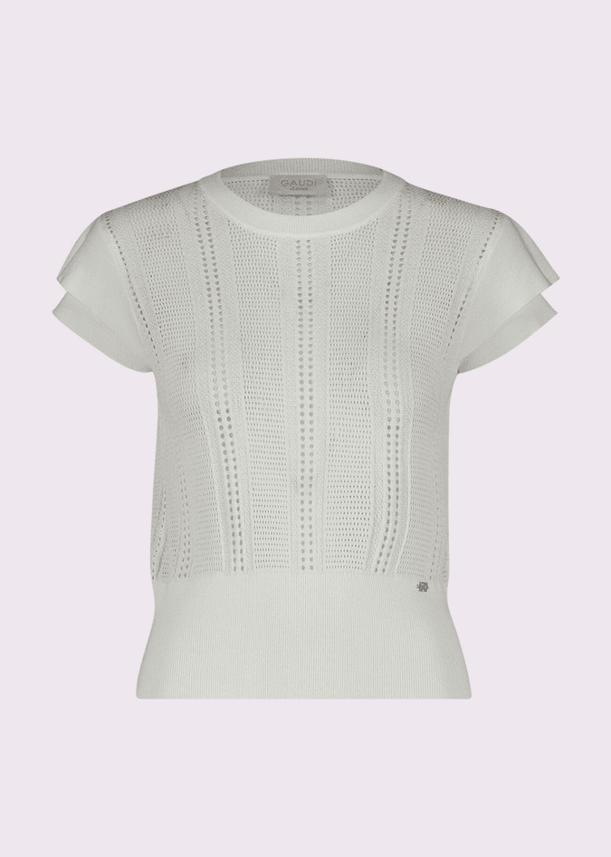 white perforated mesh