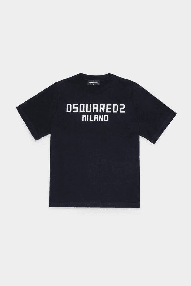 t-shirt with lettering baby black
