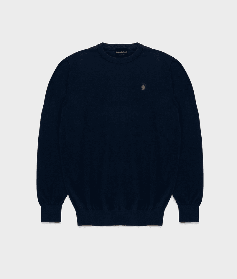 knit man navy balzer