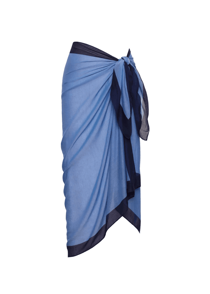 woman navy blue