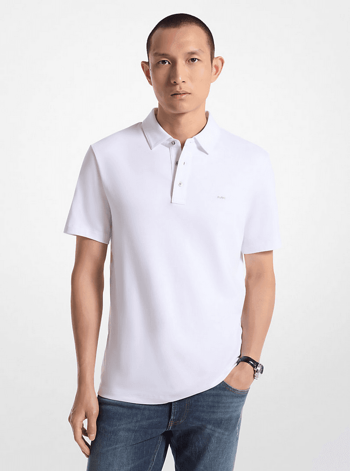 white man polo