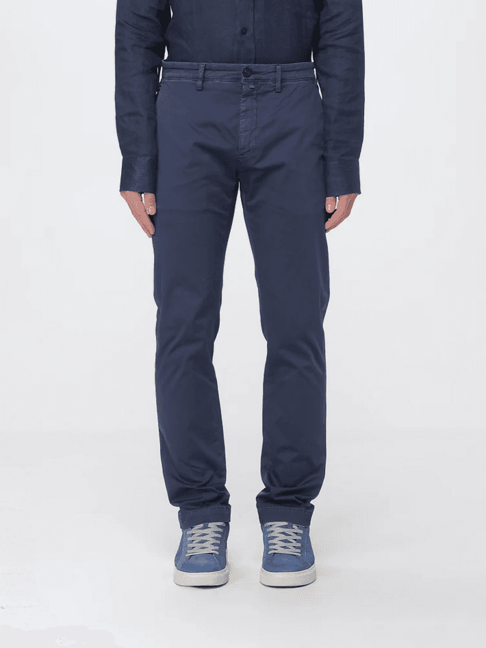 Chino man blue trousers