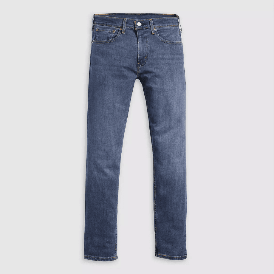 dark blue jeans