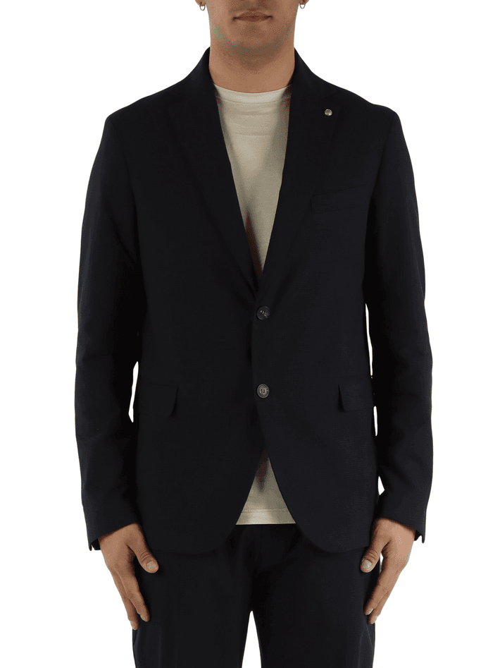 jacket man blue