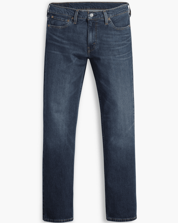 dark blue jeans