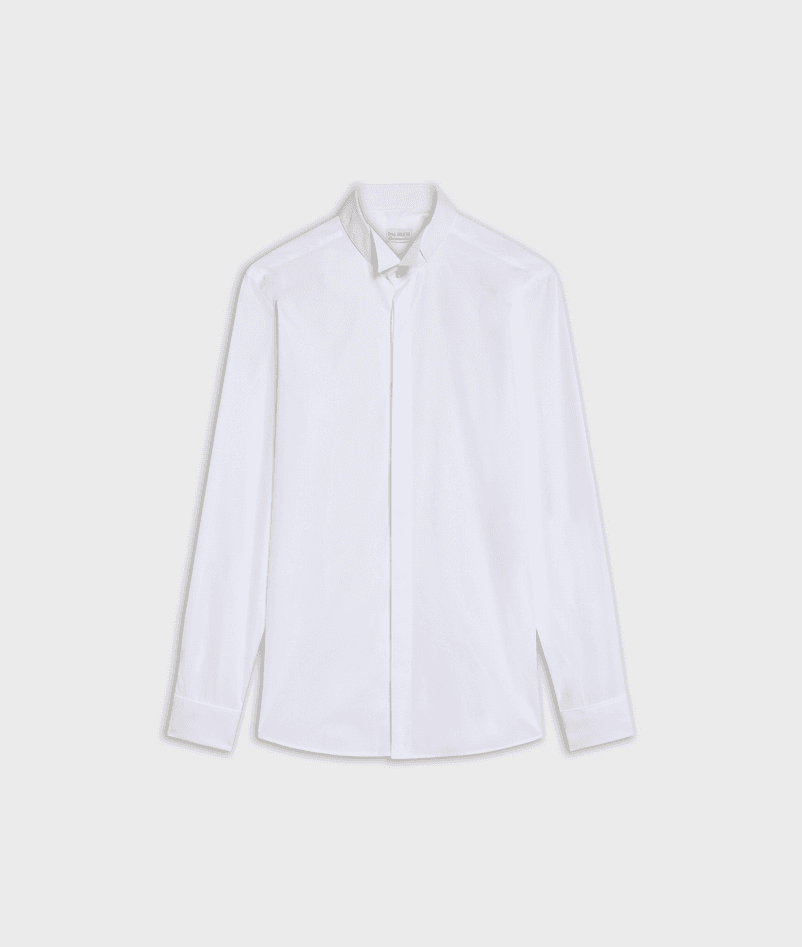 shirt with collar man white