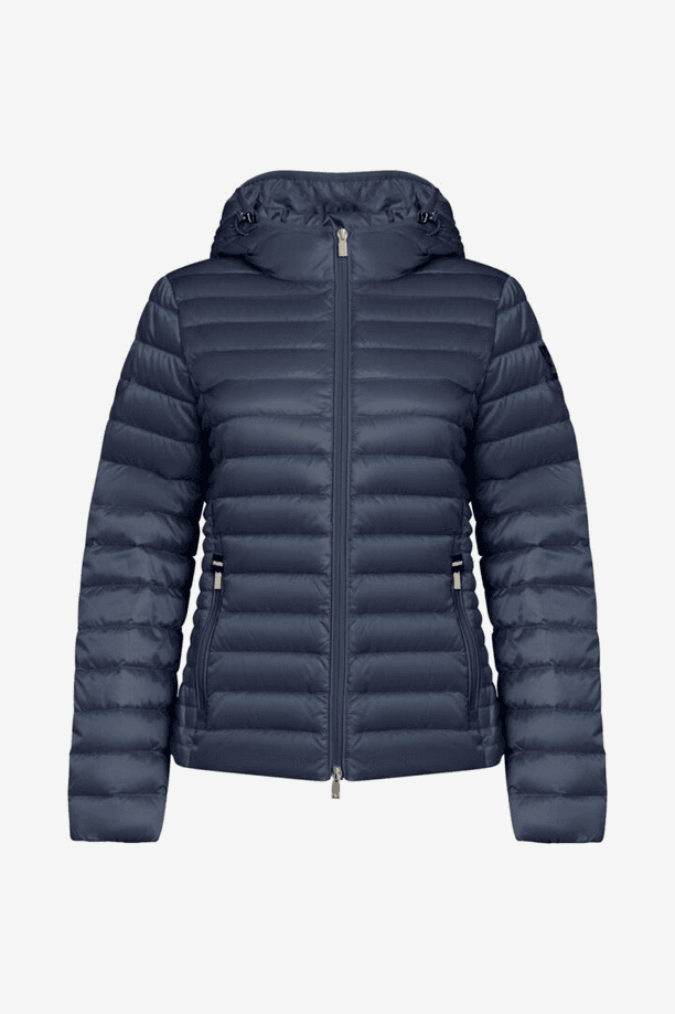 dark blue duvet