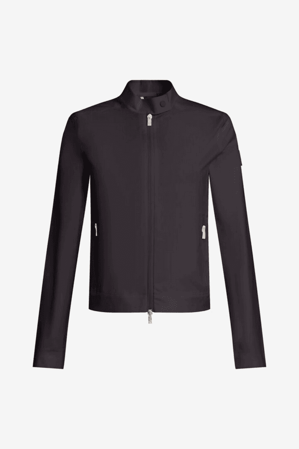 biker jacket woman black