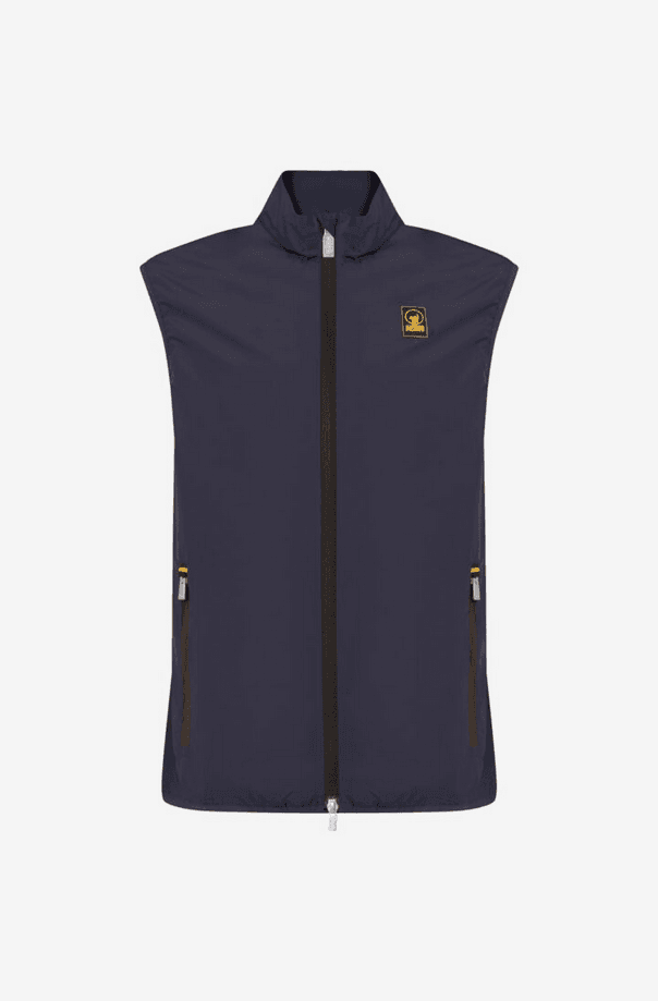 dark blue vest