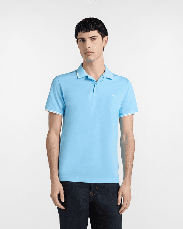 light blue man