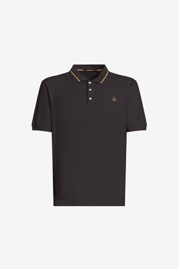black man polo