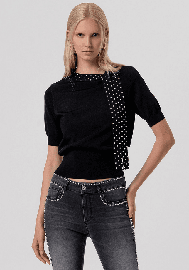 Women's knitted black