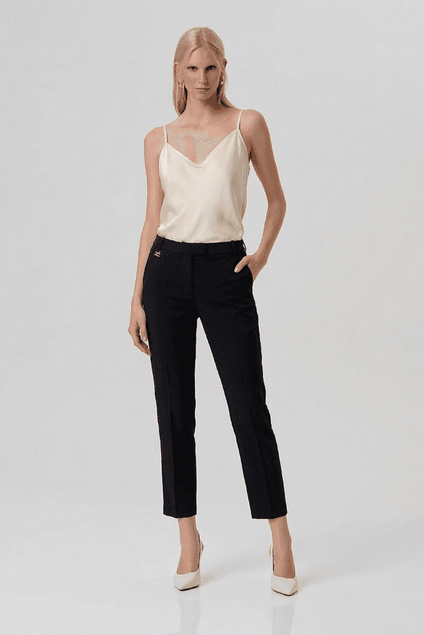 Women's Chino Pants Black