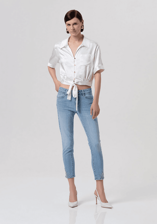 Women's jeans light blue