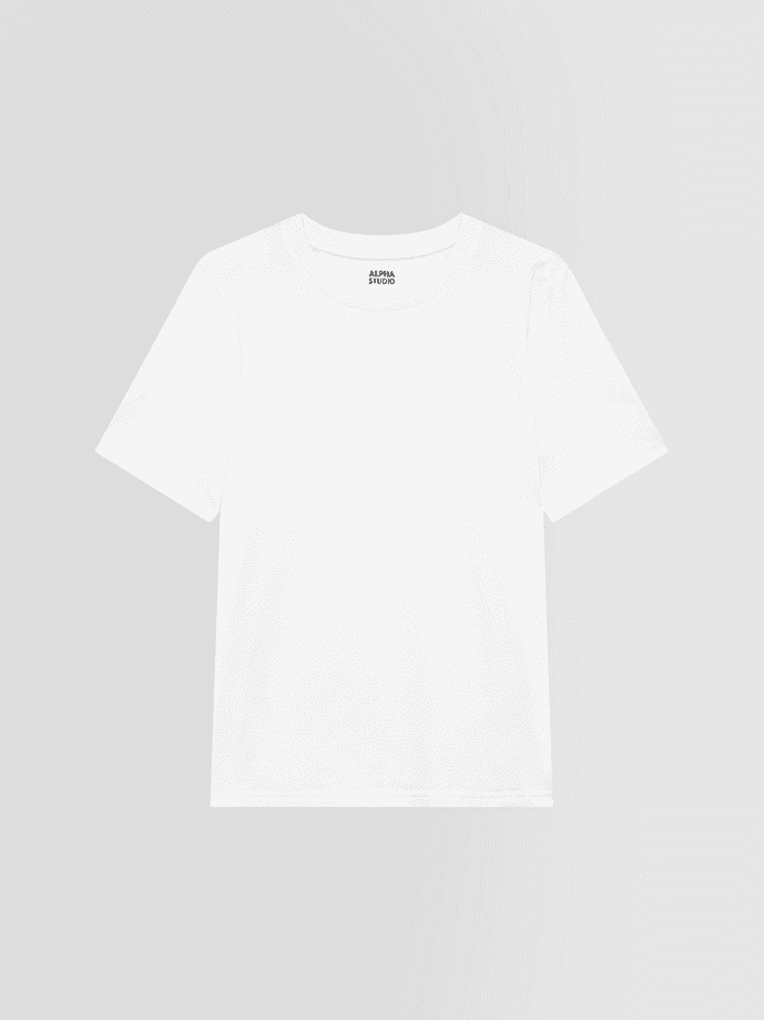 t-shirt man white