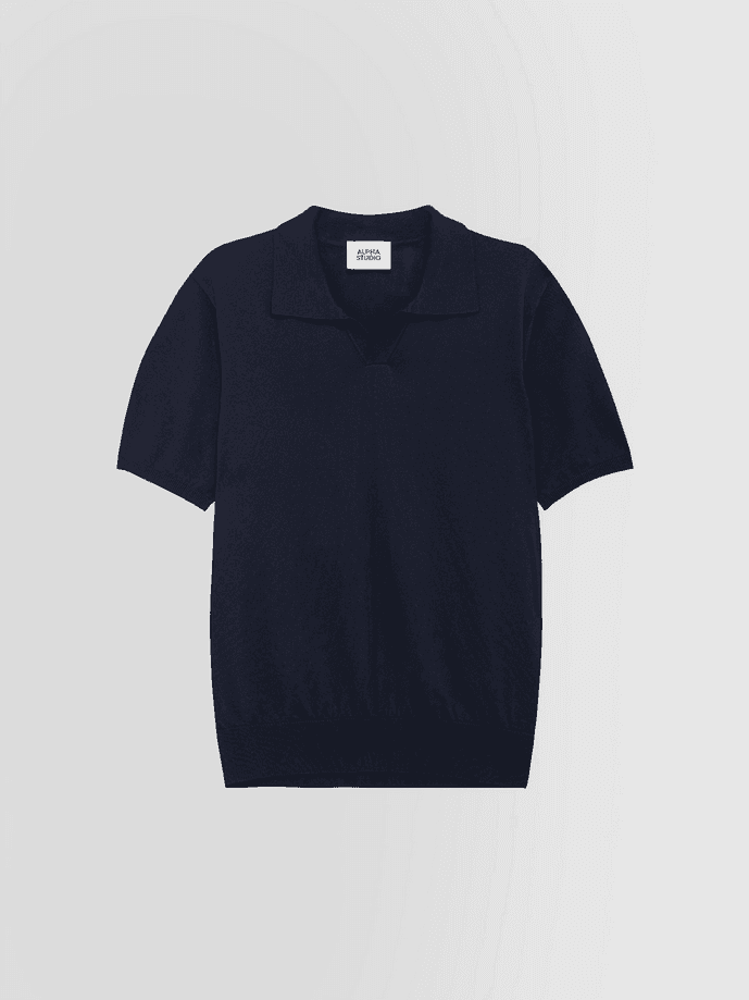 polo man blue night