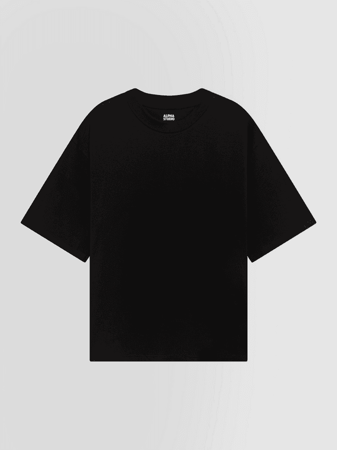 t-shirt man black