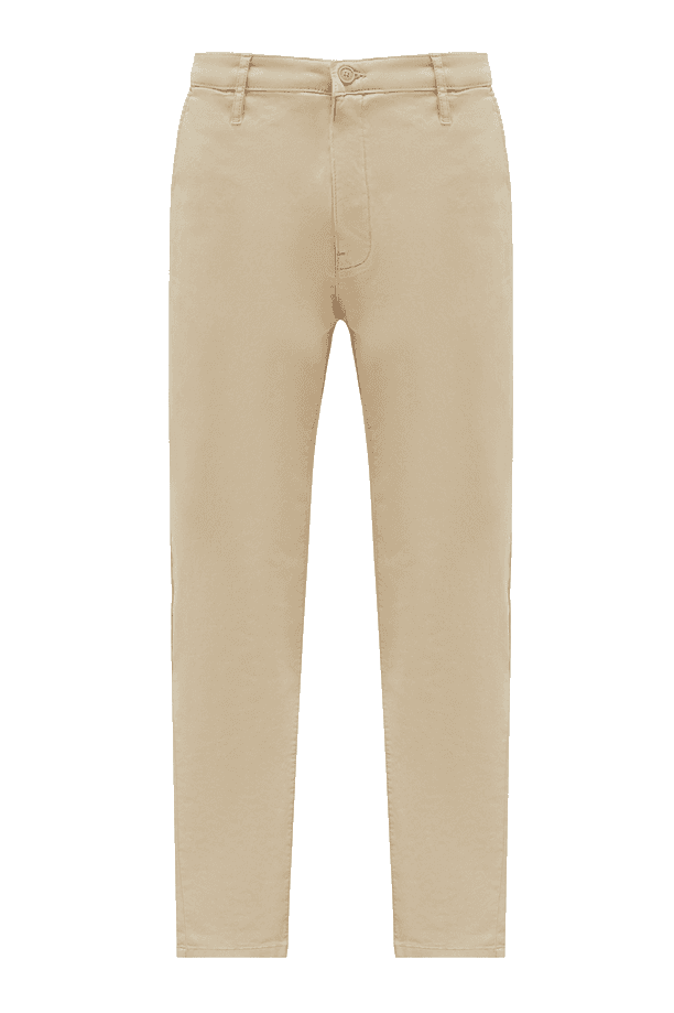 Chino men's pants beige