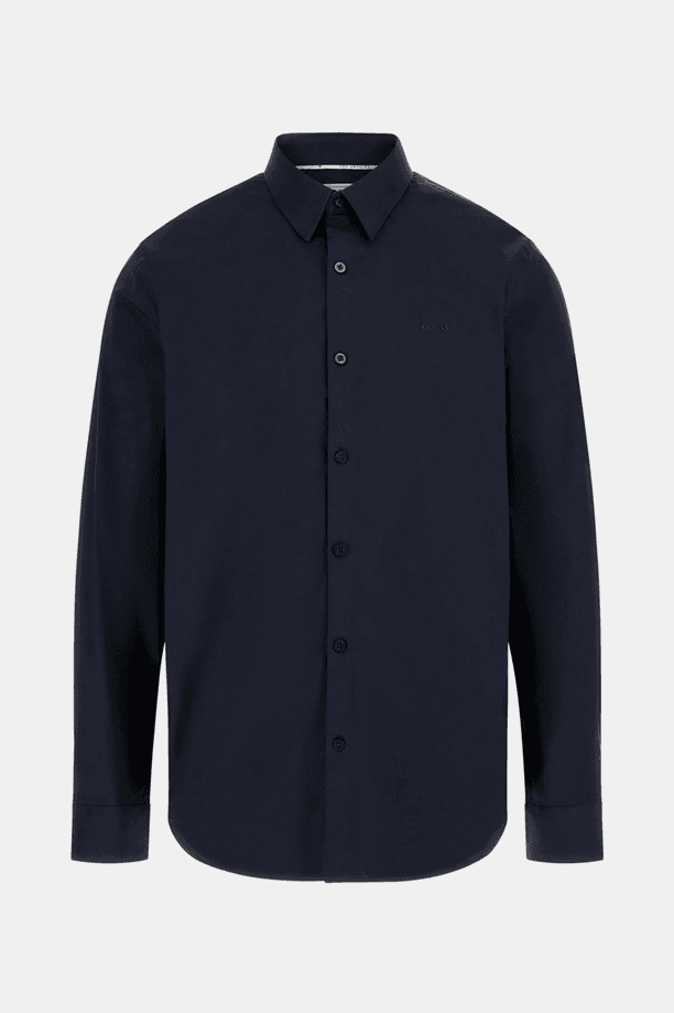 dark blue man shirt