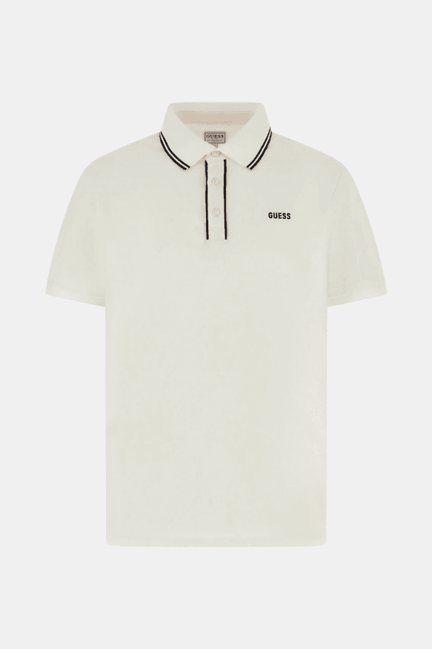 polo piquet man cream