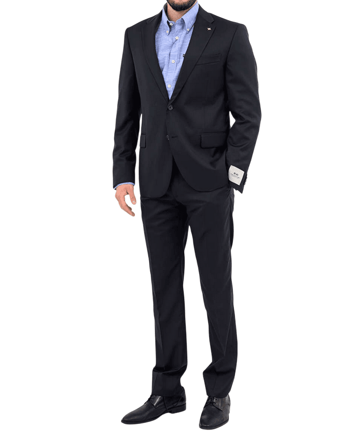 dress man navy blue