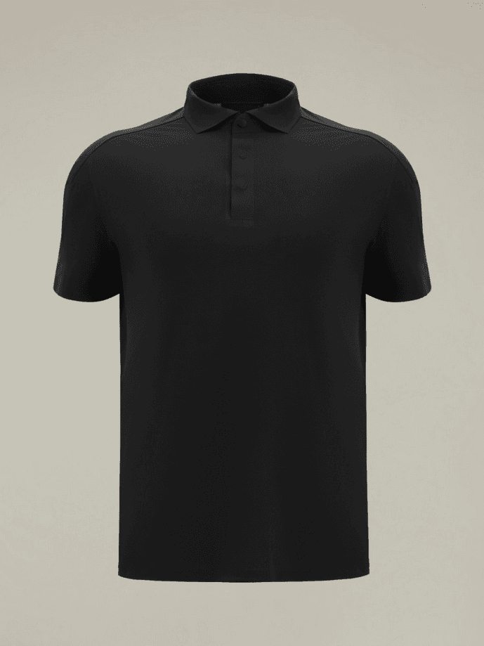 polo charlie man black