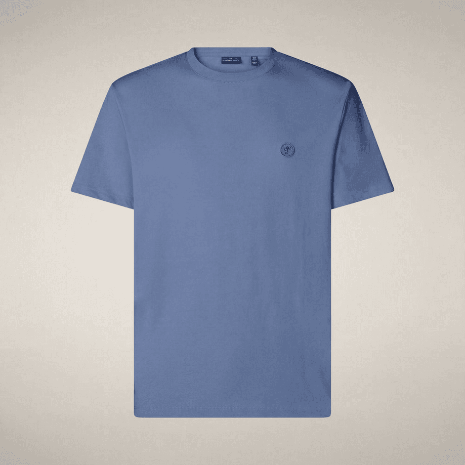 t-shirt man blue
