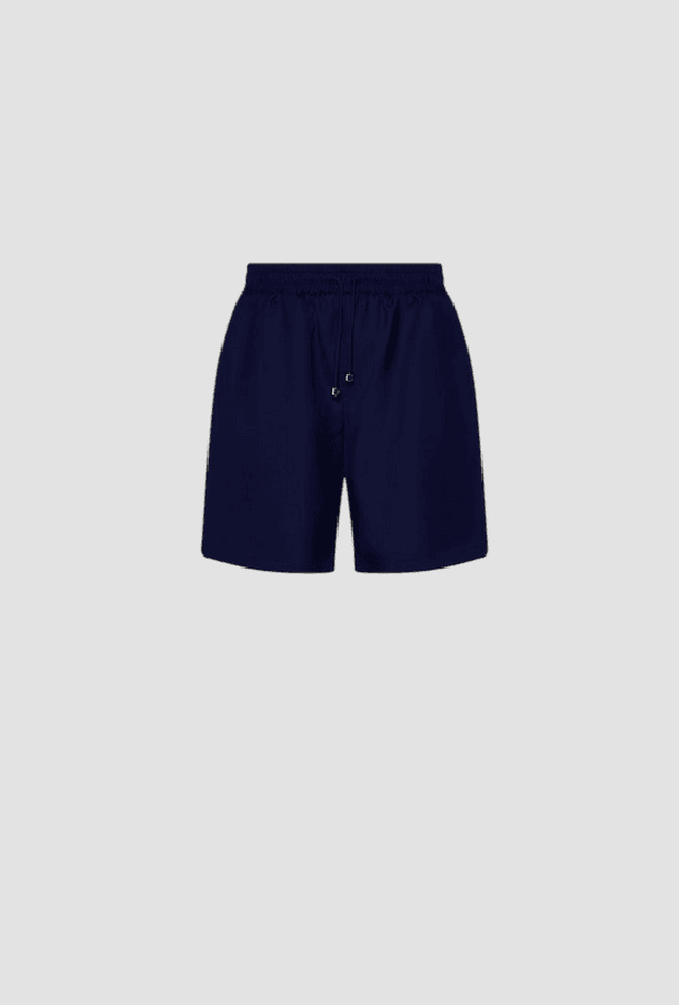 shorts man navy blue