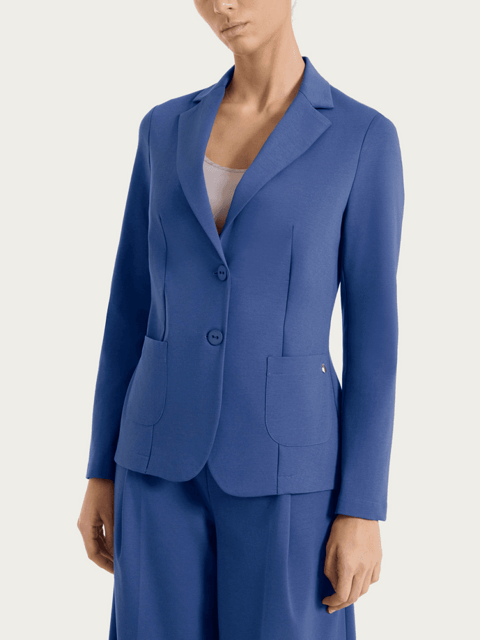 jacket woman ocean