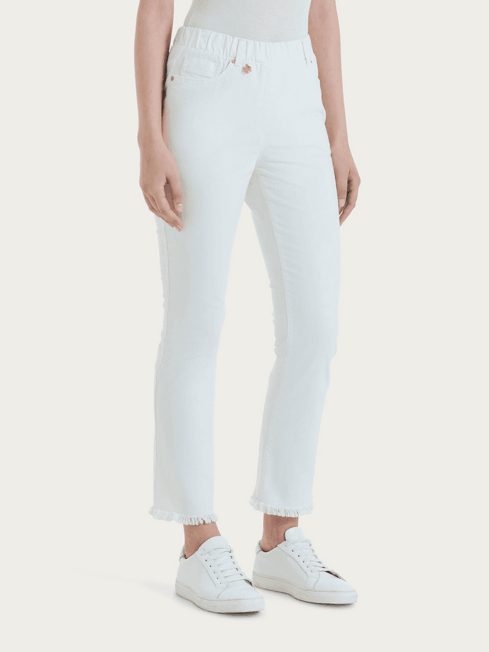 white woman jeans