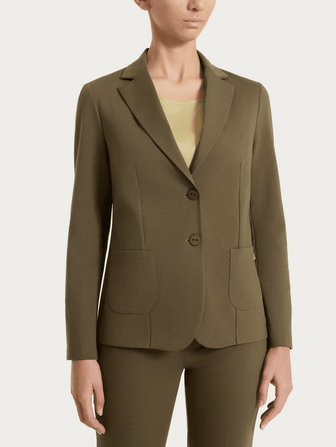 dark green woman jacket