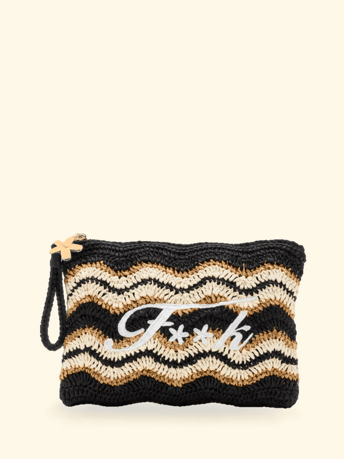 mini clutch black