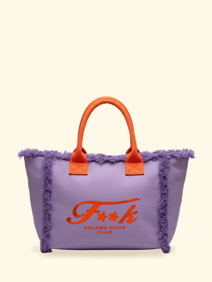 bag maxi woman purple