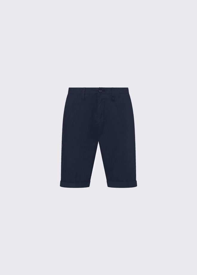 dark blue bermuda man